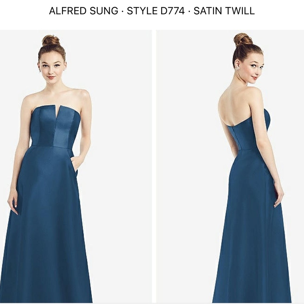 Alfred Sung brand bridesmaid dress